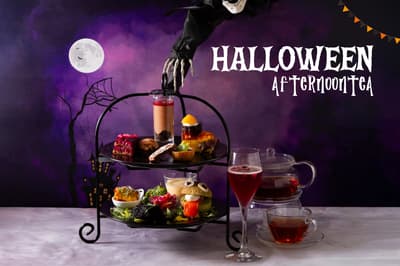 Hotel Terrace The Garden Mito Menyajikan "Halloween Afternoon Tea" Musim Gugur hingga 3 November