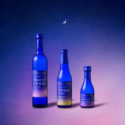 Japanese Sake Brand "HITEN-NYO" Relaunches With New "Sweet Moon" and "Shining Mist" Designs