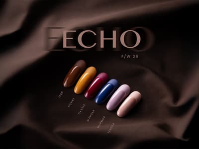 LUXIO de AKZÉNTZ añade la colección de colores en gel "ECHO" para otoño/invierno 2026 en noviembre