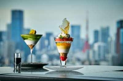 시나가와 프린스 호텔, TABLE 9 TOKYO에서 한정 기간 "시메 파르페" 야간 디저트 제공