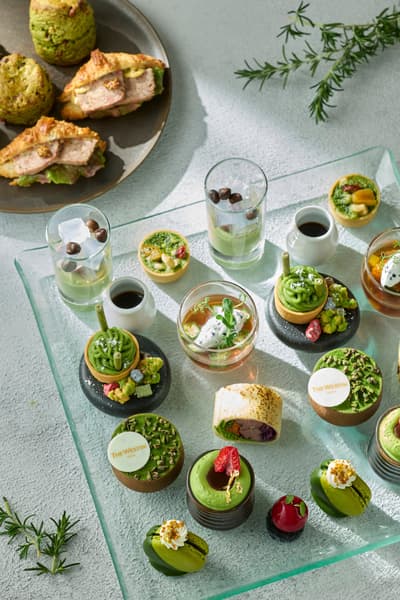 東京威斯汀酒店於平日和週末供應兩種抹茶下午茶套餐