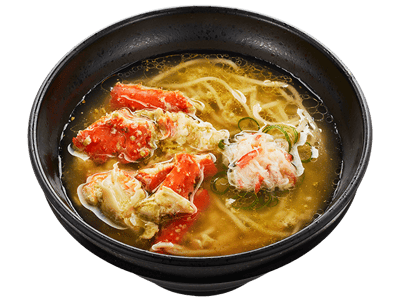 北海道帝王蟹鐵砲汁味噌湯與濃郁蟹肉拉麵登場河童壽司