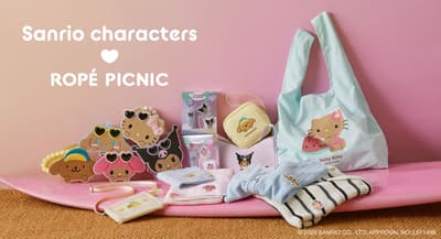 ROPE' PICNIC Launches Sanrio characters Summer Collection with Hello Kitty, Kuromi, and My Melody