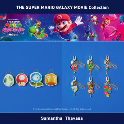 Samantha Thavasa Launches The Super Mario Galaxy Movie Collaboration Collection