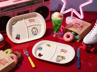 OSAMU GOODS × HASAMI lanzan nostálgicos platos de almuerzo divididos en tres compartimentos el 23 de octubre