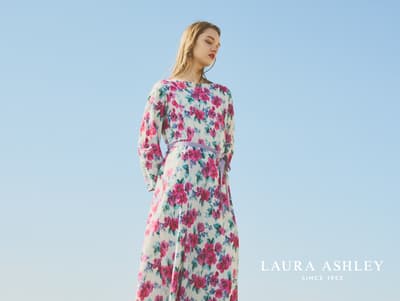 Laura Ashley 於 2 月 9 日在官方網站推出 2026 春夏系列