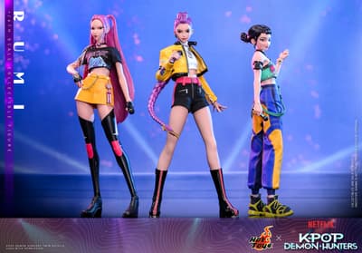 Hot Toys 推出 Netflix《KPop 惡魔獵人》HUNTR/X 1/6 比例人偶
