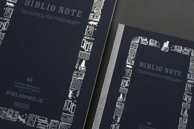 BIBLIOPHILIC 的 BIBLIONOTE 系列推出烫金特别版，将在 2026 年东京文具女子博上首发