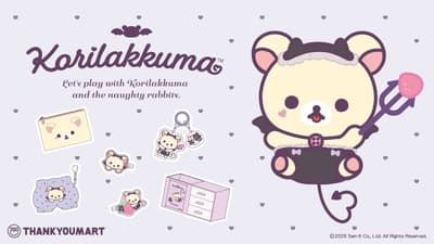 Korilakkuma Hadir sebagai Iblis Kecil dalam Produk Terbatas Thank You Mart, Semuanya Seharga ¥390