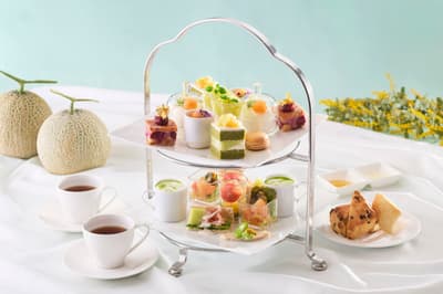 新鮮哈密瓜成為丸之內飯店早夏「Pomme d'Adam」下午茶的焦點