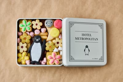 大都會酒店40週年紀念Suica企鵝餅乾拼盤