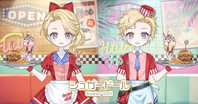 Sugar Doll Launches American Diner-Themed Premium Gacha "HAPPY SWEET DINER"