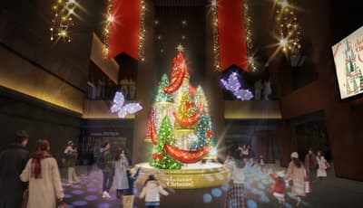 KITTE Nagoya Marks Its 10th Anniversary With "Joy forward Christmas," Opening With a Butterfly Drone Show on November 11