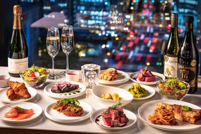 THE C's SKY DINING at Candeo Hotels Osaka The Tower Launches Autumn Buffet 2026 With Dazzling Midosuji Views