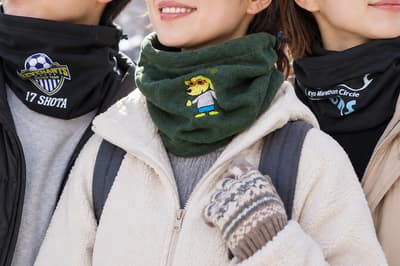 단 1개부터 주문 제작 가능한 겨울용 넥워머, オリジナルプリント.jp에서 출시