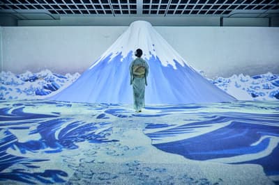 우키요에 이머시브 아트 전시회 AOMORI, 8월 30일까지 아오모리시에서 개최