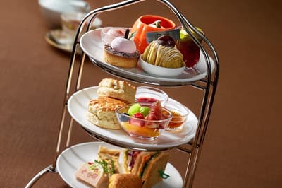 Mito Plaza Hotel Debuts Autumn Afternoon Tea Set With Kasama Chestnuts and Kogyoku Apples