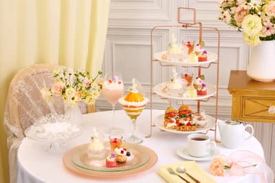 Anniversaire Cafe Minato Mirai Yokohama Hosts "Mariée Floral Sweets Collection" Starting May 1