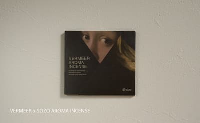 SOZO Releases "VERMEER × SOZO AROMA INCENSE," a 20-Minute Journey Through Vermeer's Colors and Scents