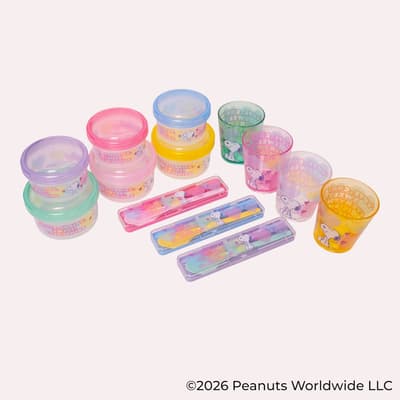 Peanuts「Clear Heart」午餐用品系列，Skater全新上市