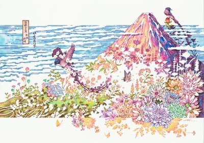 Watercolor Artist Hiroki Takeda's First Shizuoka Exhibition, "Hiroki Takeda Exhibition – The Pulse of Life –," Opens October 24 at Sunpu Museum