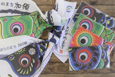 加須市手工鯉魚旗匠人原創手拭巾現已開售——兒童節的完美禮物