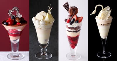 資生堂 Parlour 情人節限定版聖代，在各分店浪漫登場