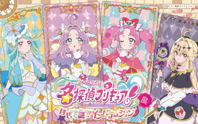 ¡Exposición de Star Detective Precure! "¿Por qué? ¡¿Misterio?! Invitación" revela regalos entre semana y la línea completa de mercancía