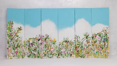 Contemporary Artist Hiroko Nakakita's Solo Exhibition "Rinne" Opens at Nihonbashi Takashimaya