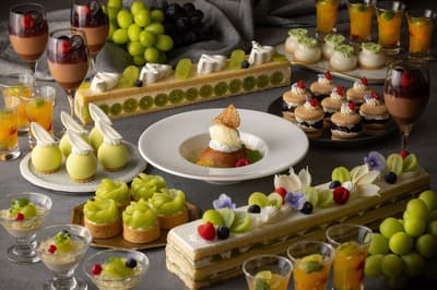 Yokohama Bay Sheraton's Night Sweets Buffet "Sweets Parade" Turns the Spotlight on Shine Muscat, August 5 to October 1
