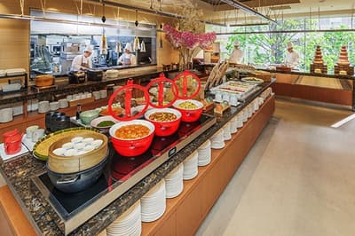 仙台大都会酒店餐厅&咖啡厅Serenity韩式美食午餐自助餐