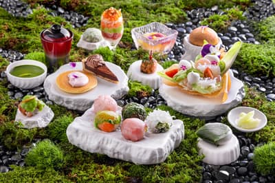 福冈海鹰希尔顿酒店的下午茶式寿司午餐“花莲”将于2026年4月1日推出全新春季菜单