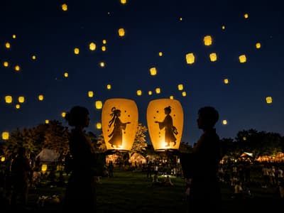 RESOL no MORI Tanabata Festival Brings Lantern Releases and Stargazing to Chiba This Summer