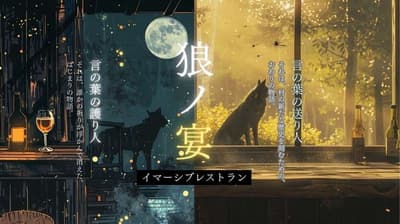 沉浸式餐厅体验“狼之宴”在山梨县丹波山村启动——融合当地美食与故事