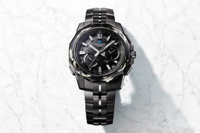 El OCEANUS OCW-SG1000MC con bisel de cerámica de mármol inspirado en el oleaje marino se lanza el 13 de noviembre