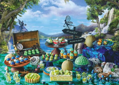 Sajian Prasmanan Makanan Manis "Melon de Green Neverland" di Conrad Osaka Hadirkan Fantasi Terinspirasi Peter Pan Musim Gugur Ini