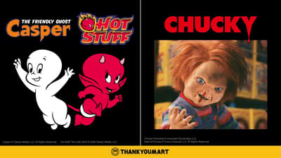 Este Halloween, Casper, el pequeño diablo Hot Stuff y Chucky se unen a Thank You Mart — Todos los artículos a ¥390 (¥429 impuestos incluidos) a partir de finales de septiembre