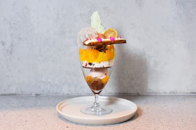 Minimal於祖師谷大藏推出春季限定柑橘與巧克力聖代