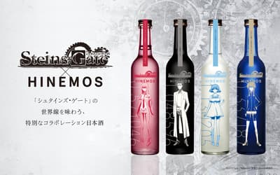 สาเกคอลแลบ STEINS;GATE x HINEMOS ในชื่อ "Divergence Brew" ฉลองครบรอบ 15 ปีอนิเมะ