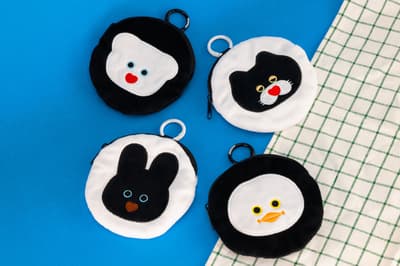 El juguete de cápsula mojojojo Round Face Pouch Mono Ver. llega a las tiendas gestionadas directamente por Kenelephant a principios de noviembre