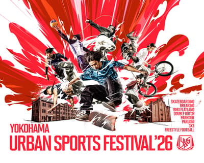 Japan's Largest Free-Admission Urban Sports Festival "YOKOHAMA URBAN SPORTS FESTIVAL ’26" Set for October 17-18, 2026 at Yokohama Red Brick Warehouse