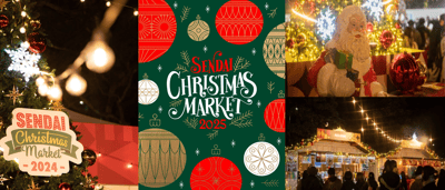 2025年仙台圣诞市场将于锦町公园开幕