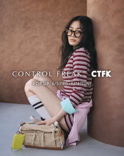 CONTROL FREAK Holds Limited-Time Popup at Kinetics WOMEN Jiyugaoka