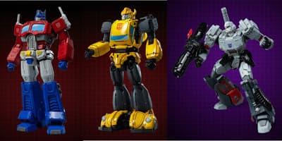 The Transformers: The Movie 40th Anniversary MDLX Figures of Optimus Prime, Bumblebee, and Megatron Now Available for Pre-Order
