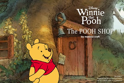 Toko Resmi Winnie the Pooh "The POOH SHOP by marimo craft" Meluncurkan Toko Online pada 28 Oktober