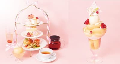 Seasonal Peach Sweets Return to FruFleur at Kintetsu Abeno Harukas from July 1