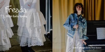 Freada 推出 2026 春季系列「新一季的工藝與復古」