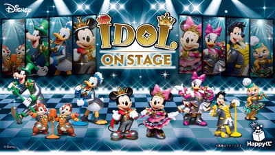 New Happy Kuji "Disney IDOL ON STAGE" Dresses Disney Characters as Sparkling Idols in an All-New Design Lineup