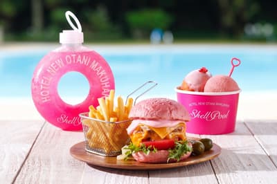 幕张新大谷酒店“Shell Pool”泳池将于2026年夏季回归，开启“PINK & GOLD”粉金主题