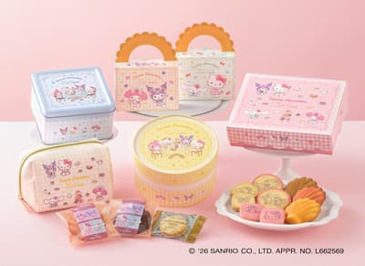 GINZA Cozy Corner 推出獨家三麗鷗明星白色情人節聯名系列 - la la printemps 烘焙點心禮盒